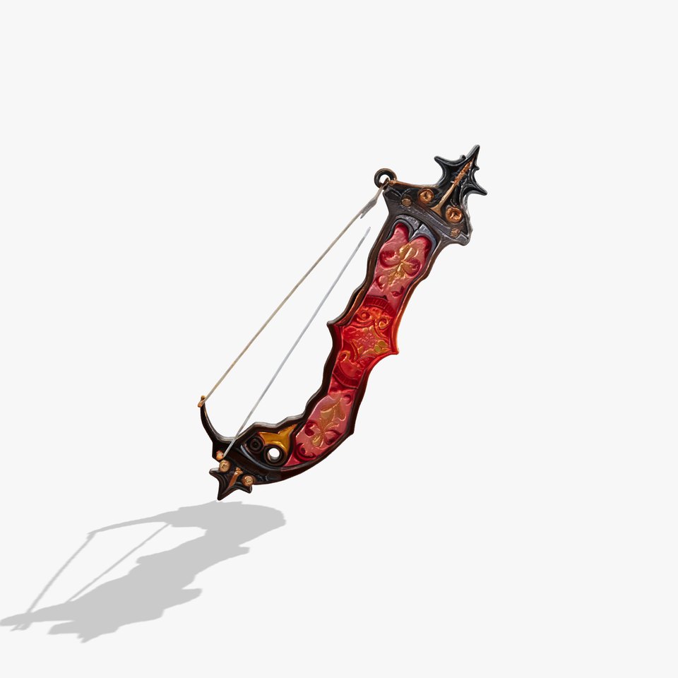 Mythical Enchanted Bow Radiant Runes model pack